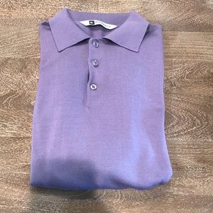 Purple Polo Sweater